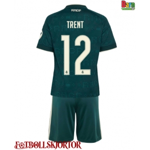 Real Madrid Alexander-Arnold #12 Borta Kläder Barn 2026-27 Kortärmad (+ Korta byxor)